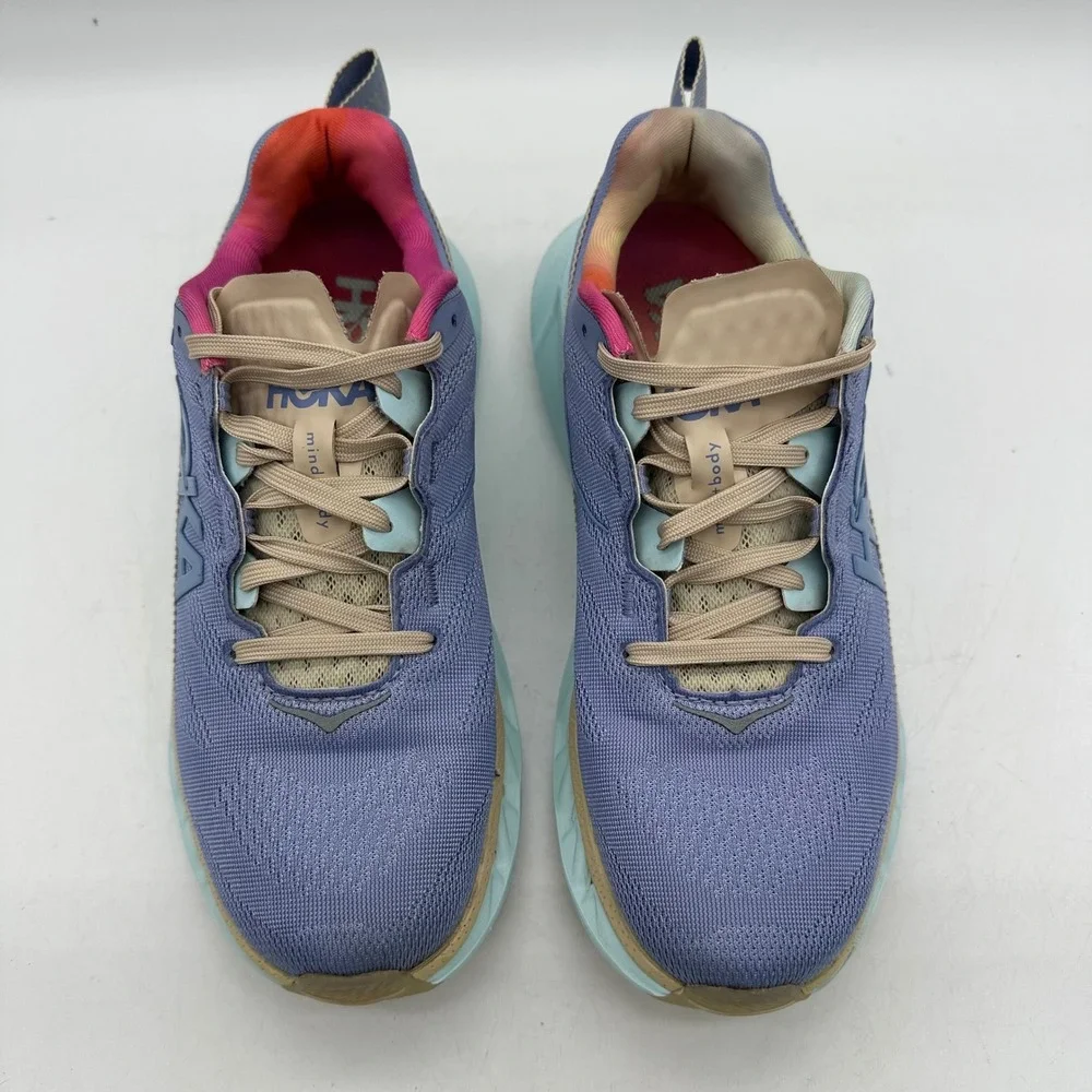 Hoka One One 1126853 PIBG Womens Size 7 Mental Health U Elevon 2 Running Shoes